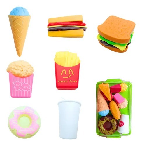 KIT COMIDINHAS FAST FOOD